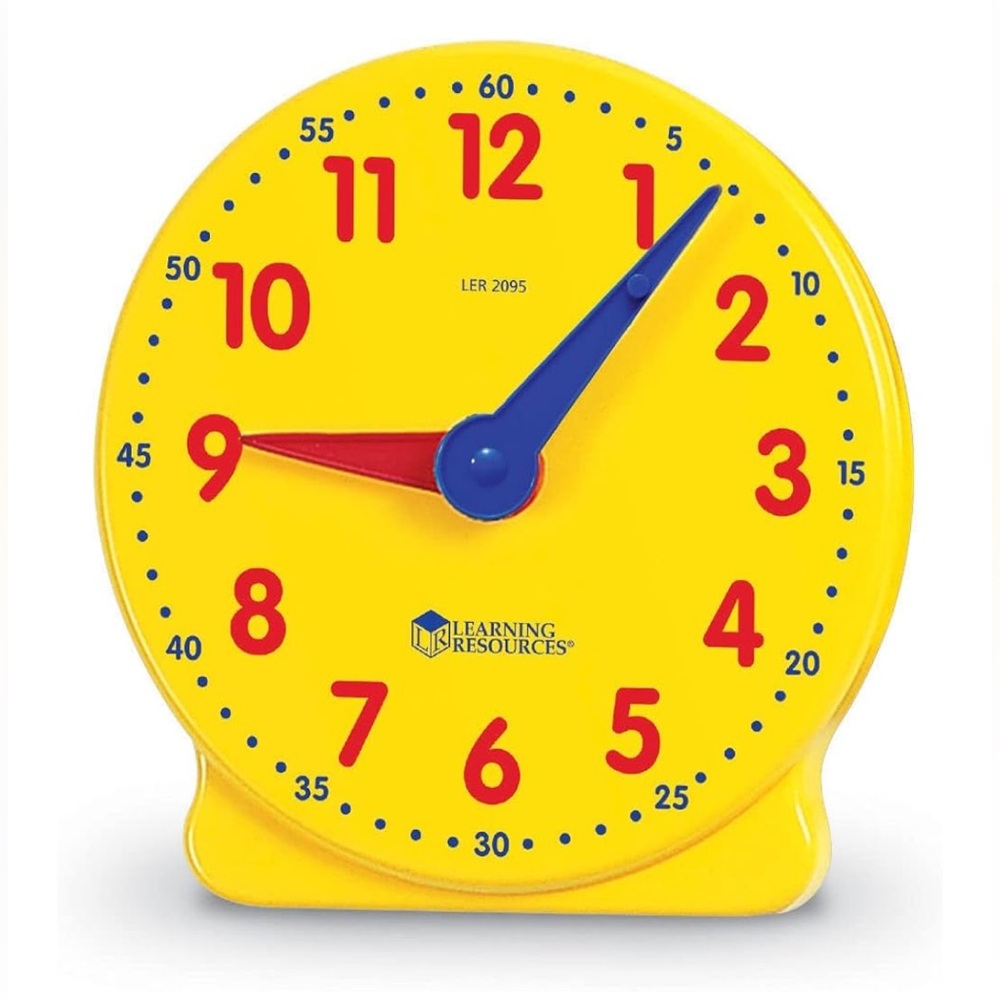 LEARNING RESOURCES Big Time Student Learning Clock - Picture 3 of 7